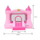 Castillo Inflable Con Motor – ¡El Regalo Que Todos Los Chicos Sueñan! - Rosa
