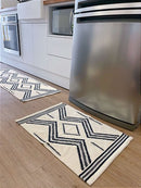 Juego De Alfombra Inca Caramelo 3 Peças