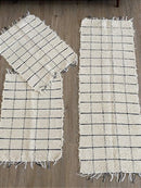 Juego De Alfombra Inca Caramelo 3 Peças