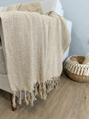 Manta Marrom Barroco 1,40X2,30